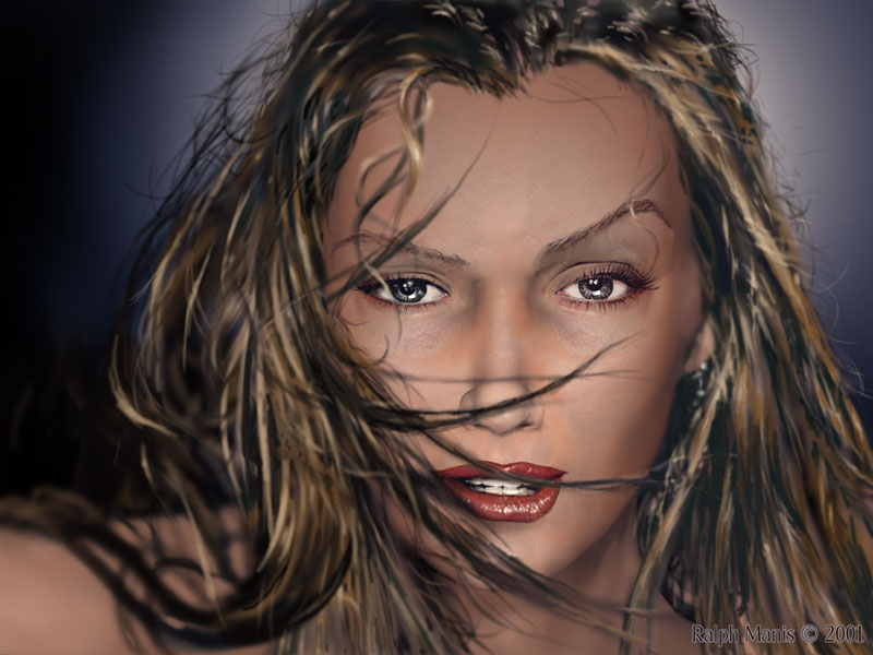 Angie 3D Portrait
